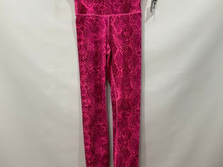 Pink & Purple Athletic Leggings Ivl Collective, Size 2 Supply