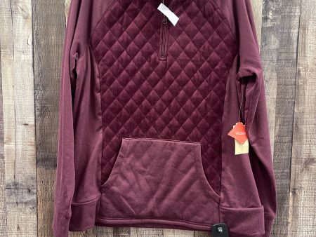 Red Athletic Fleece St Johns Bay, Size M Online now