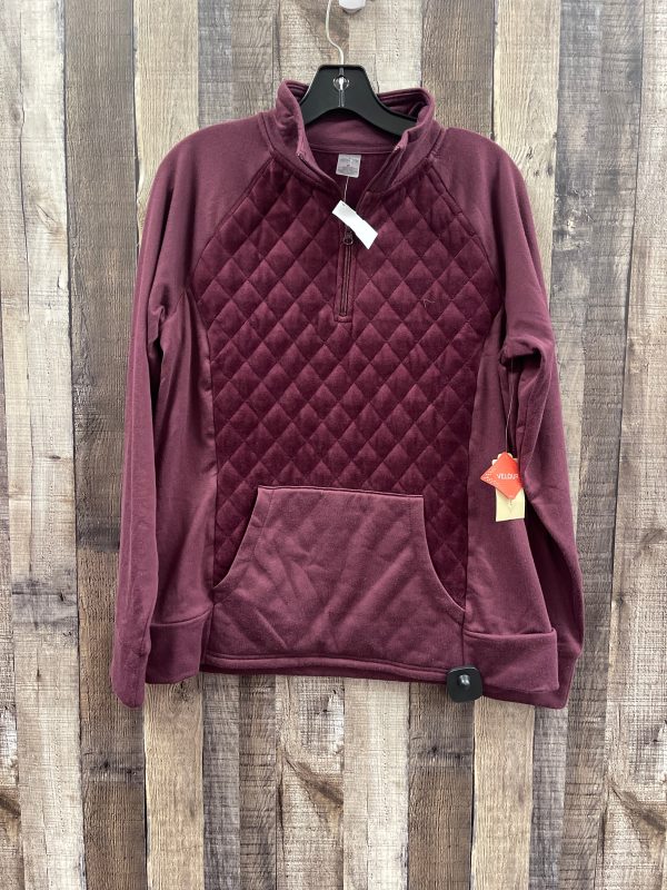 Red Athletic Fleece St Johns Bay, Size M Online now