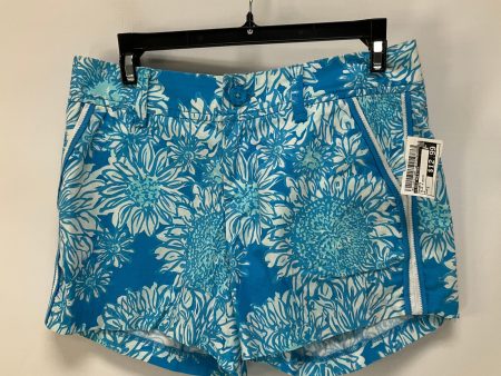 Blue & White Shorts Lilly Pulitzer, Size 2 Online now