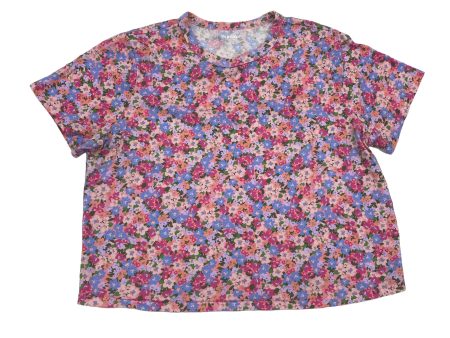 FLORAL PRINT TOP SS by OLD NAVY Size:L Supply