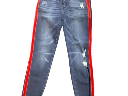 Blue Denim Jeans Straight Judy Blue, Size 9 Sale