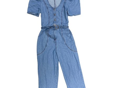 Blue Denim Jumpsuit Jessica Simpson, Size Xl For Cheap