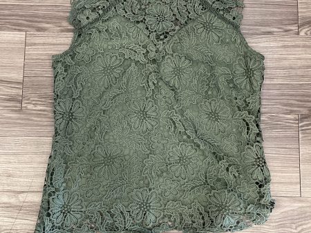 Green Tank Top Adiva, Size M on Sale