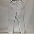 White Denim Jeans Skinny Good American, Size 8 For Cheap