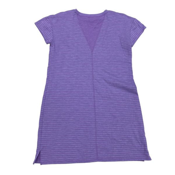 PURPLE DRESS CASUAL SHORT by TALBOTS Size:L Online