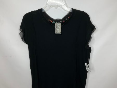 Black Top Short Sleeve Dolan Left Coast, Size M For Discount