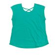 GREEN TOP SS by TALBOTS Size:PETITE L Hot on Sale