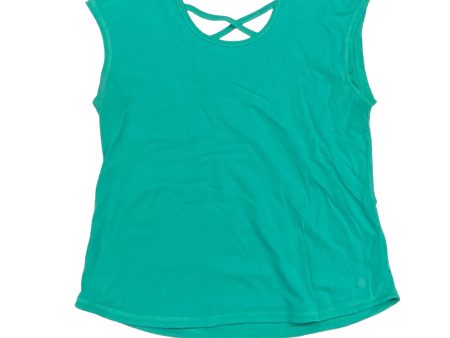 GREEN TOP SS by TALBOTS Size:PETITE L Hot on Sale