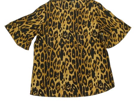 ANIMAL PRINT BLOUSE SS by LIMITED Size:XS Fashion