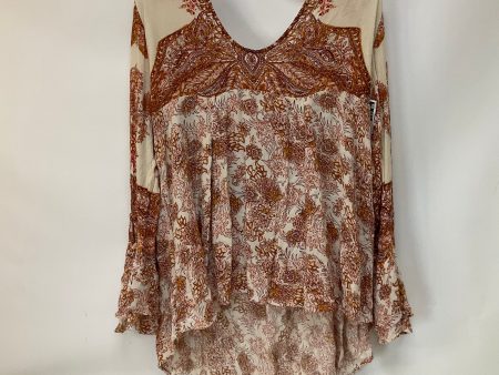 Multi-colored Top Long Sleeve Free People, Size L Online Hot Sale