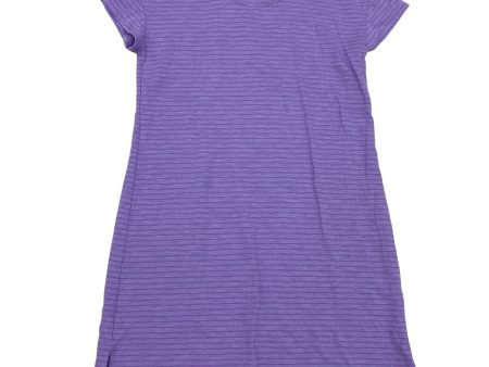 PURPLE DRESS CASUAL SHORT by TALBOTS Size:L Online