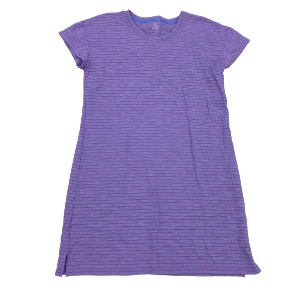 PURPLE DRESS CASUAL SHORT by TALBOTS Size:L Online