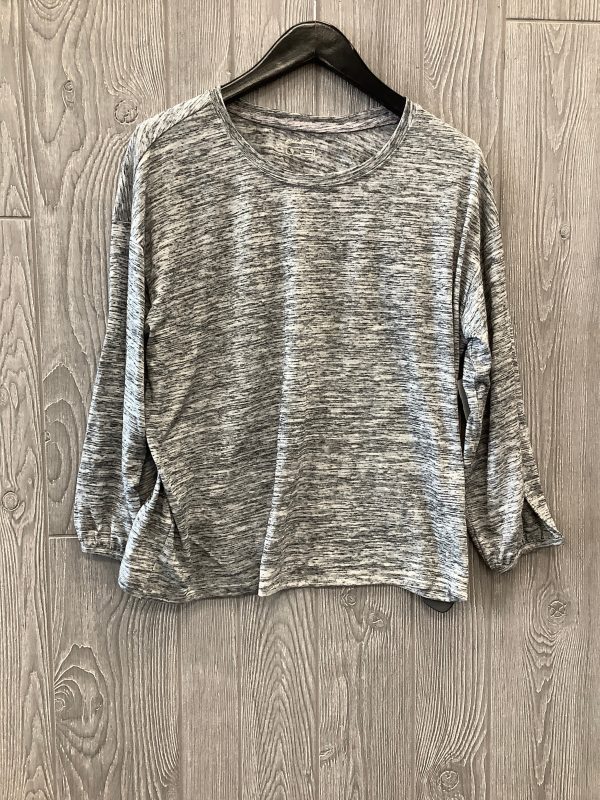 Black Top Long Sleeve Eddie Bauer, Size L For Sale