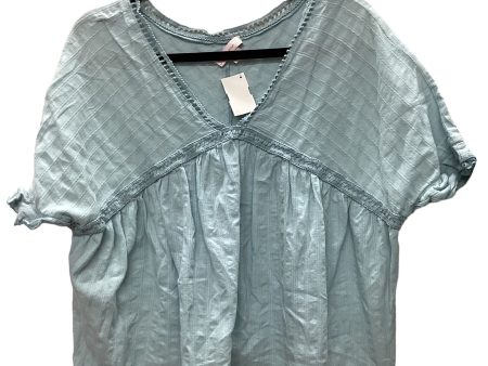 Blue Top Short Sleeve Jw, Size S Supply