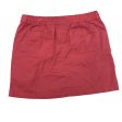 RED SKIRT MINI & SHORT by CROFT AND BARROW Size:XL Online