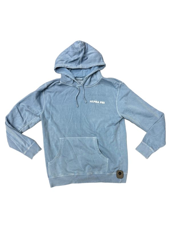 Blue Sweatshirt Hoodie Cme, Size M Online Sale