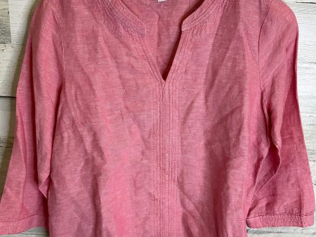 Pink Top Long Sleeve Liz Claiborne, Size M For Cheap