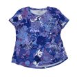 PURPLE TALBOTS TOP SS, Size L Online Hot Sale