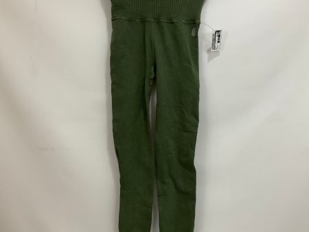 Green Athletic Leggings Free People, Size Xs For Sale