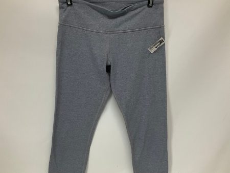 Grey Athletic Leggings Capris Lululemon, Size 8 Cheap