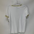 White Top Short Sleeve Elliott Lauren, Size L Fashion