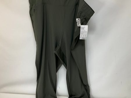 Green Athletic Pants Athleta, Size 3x Online Hot Sale