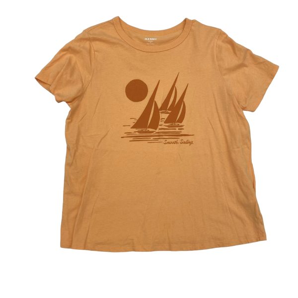 ORANGE TOP SS by OLD NAVY Size:L For Discount