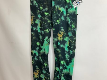 Green Athletic Leggings Fabletics, Size Xs Sale