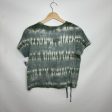 Tie Dye Print Top Short Sleeve Aerie, Size S Sale