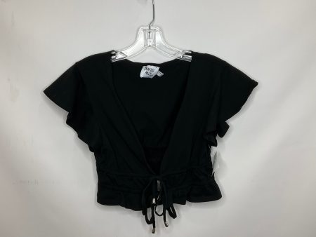 Black Top Short Sleeve Cmc, Size 6 Hot on Sale