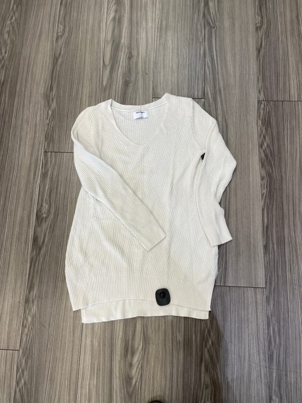 White Sweater Old Navy, Size S For Cheap