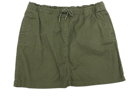 GREEN SKIRT MINI & SHORT by CROFT AND BARROW Size:XL Cheap