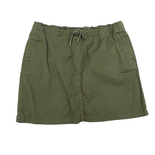 GREEN SKIRT MINI & SHORT by CROFT AND BARROW Size:XL Cheap