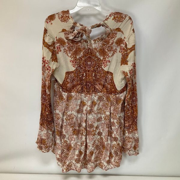 Multi-colored Top Long Sleeve Free People, Size L Online Hot Sale