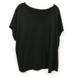 Black Top Short Sleeve By Shein, Size: 3x For Sale