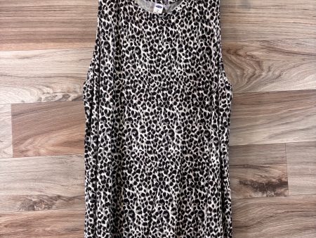 Animal Print Tank Top Old Navy, Size Xl Discount