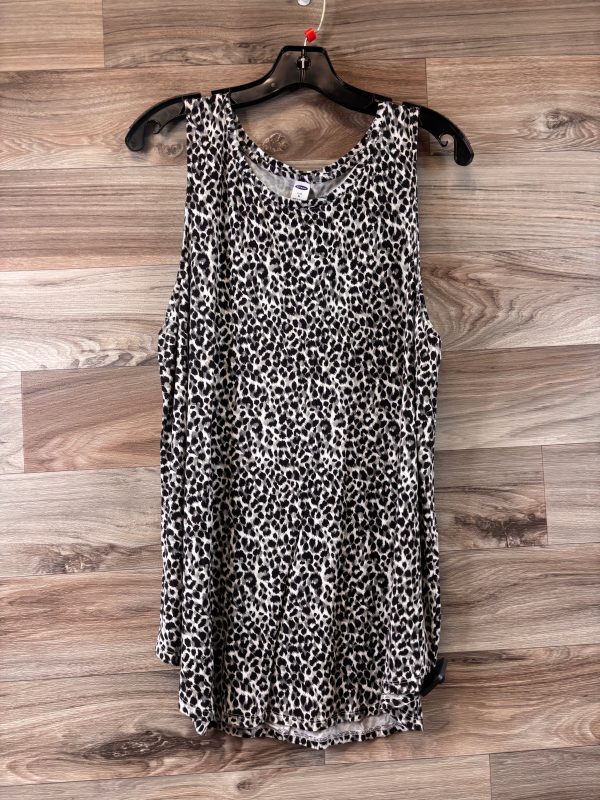 Animal Print Tank Top Old Navy, Size Xl Discount