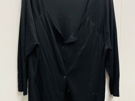 Black Sweater Cardigan Lane Bryant, Size 18 Hot on Sale