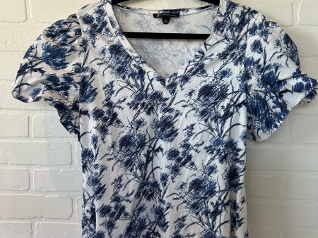 Blue & Yellow Top Short Sleeve Inc, Size L Sale