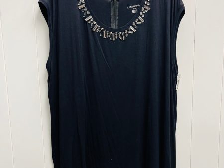 Black Top Short Sleeve Lane Bryant, Size 24 Fashion