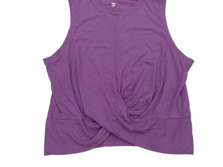 PURPLE TANK TOP by ALL IN MOTION Size:M Online