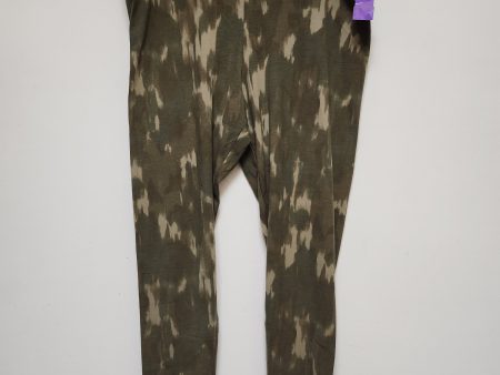 Camouflage Print Pants Leggings Sonoma, Size 18 on Sale