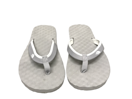 Grey Sandals Flip Flops By The North Face, Size: 9 For Discount