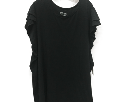 Black Top Short Sleeve By Torrid, Size: 6 Online