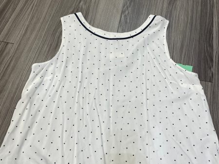 Polkadot Pattern Tank Top Talbots, Size Xl Sale