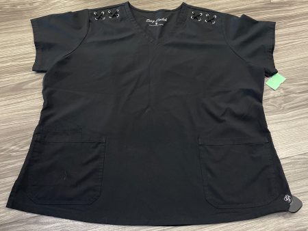 Black Top Short Sleeve Clothes Mentor, Size Xxl Online