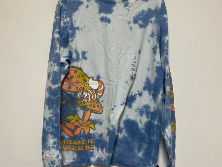 Tie Dye Print Top Long Sleeve Basic Walt Disney, Size Xl For Cheap