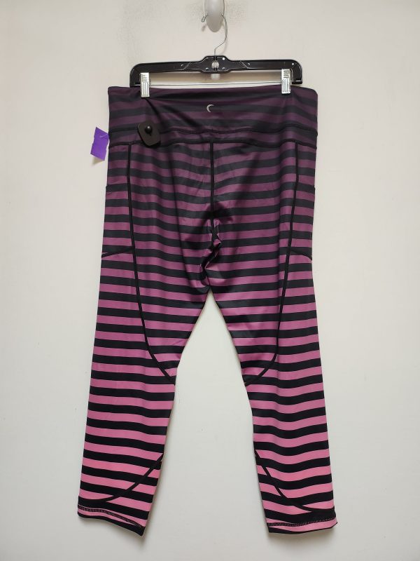 Striped Pattern Athletic Leggings Zyia, Size 2x Online